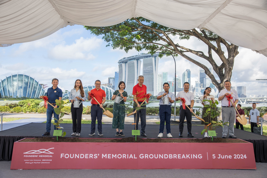 Founders' Memorial Groundbreaking